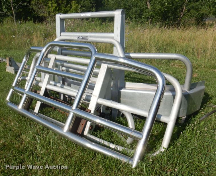 image for item MU9709 (4) semi truck bumpers and grill guards