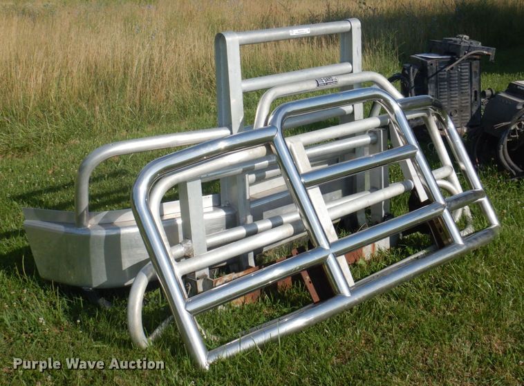image for item MU9709 (4) semi truck bumpers and grill guards