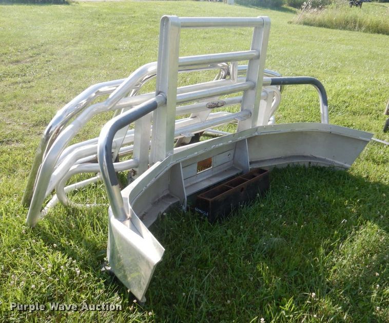 image for item MU9709 (4) semi truck bumpers and grill guards