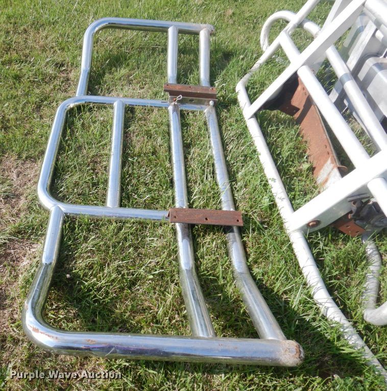 image for item MU9709 (4) semi truck bumpers and grill guards
