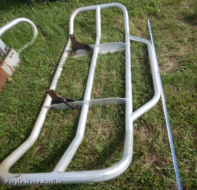 image for item MU9709 (4) semi truck bumpers and grill guards