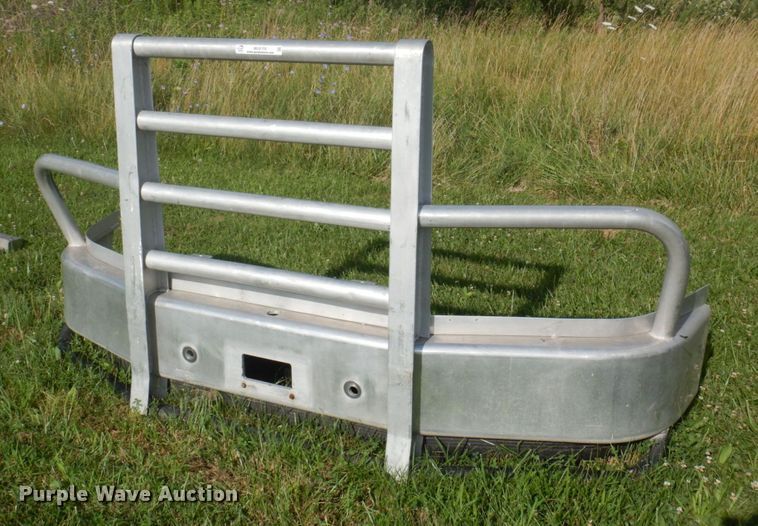 image for item MU9709 (4) semi truck bumpers and grill guards