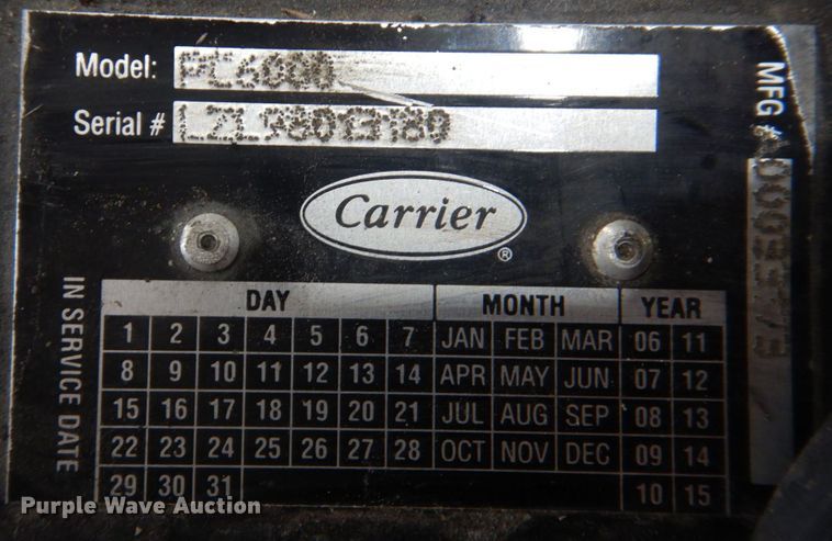 image for item MU9714 Carrier PC6000  auxiliary power unit