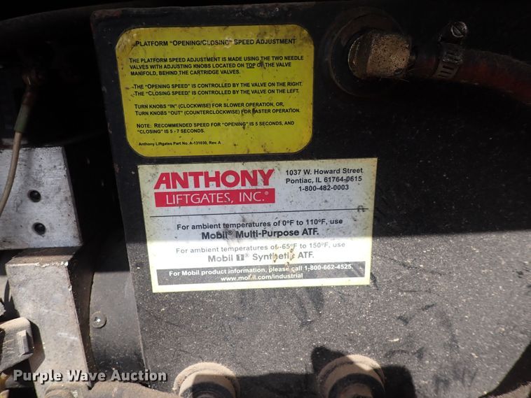 image for item DF5020 Anthony  end gate lift