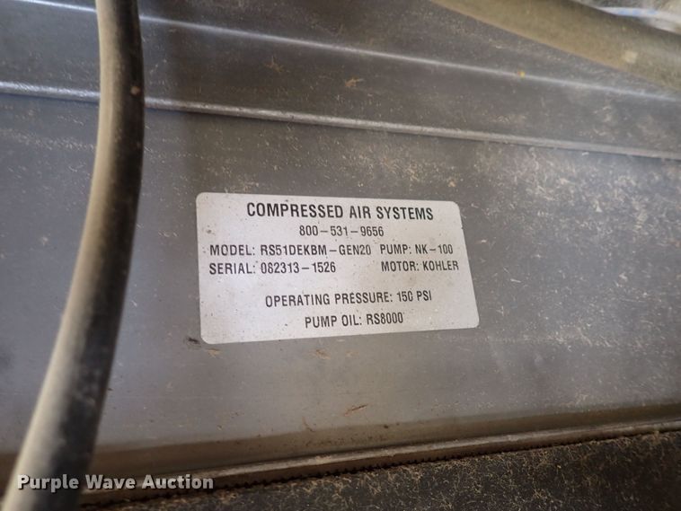 image for item DF5026 Compressed Air Systems  air compressor