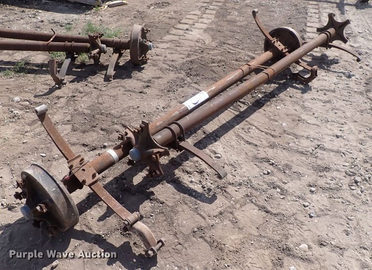 image for item DF5027 (6) trailer axles