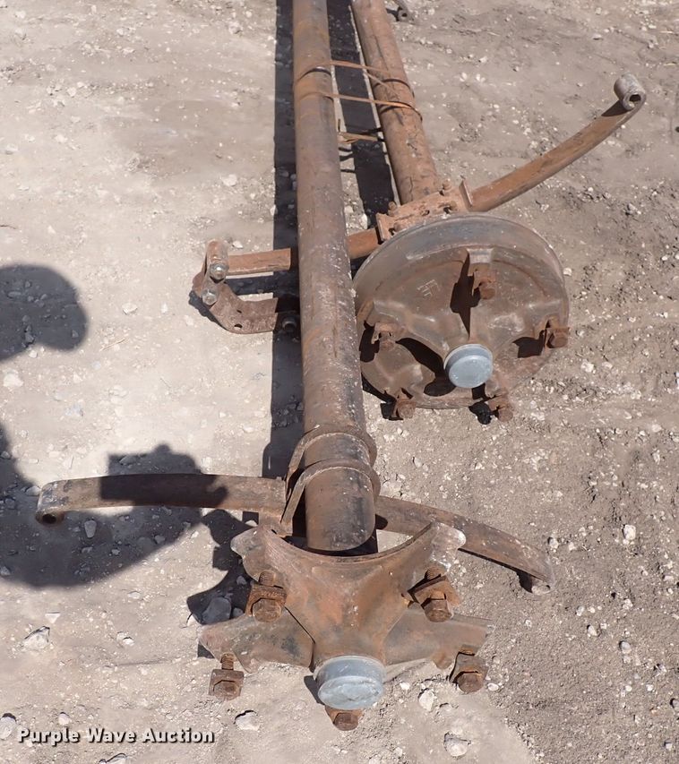 image for item DF5027 (6) trailer axles