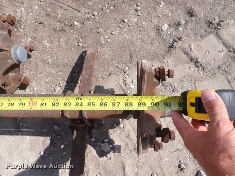 image for item DF5027 (6) trailer axles