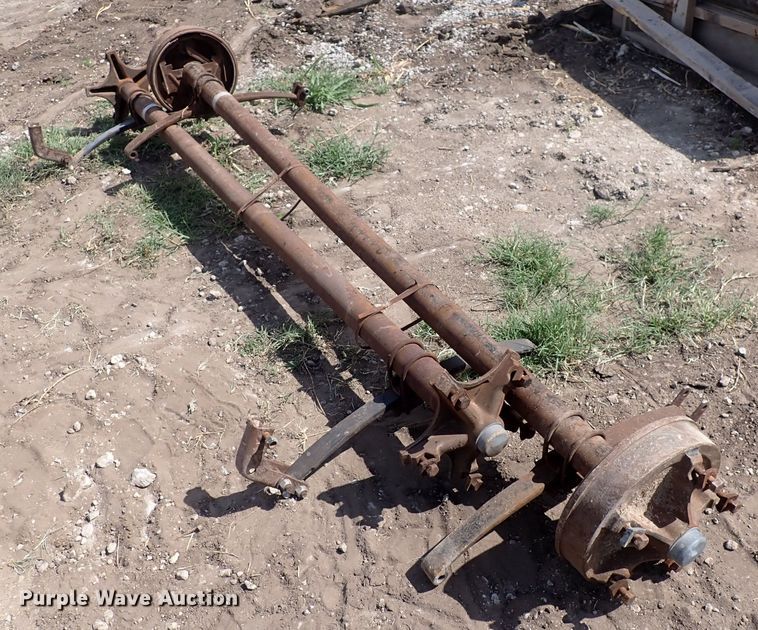 image for item DF5027 (6) trailer axles