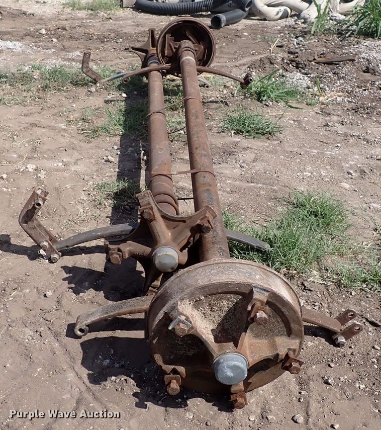 image for item DF5027 (6) trailer axles