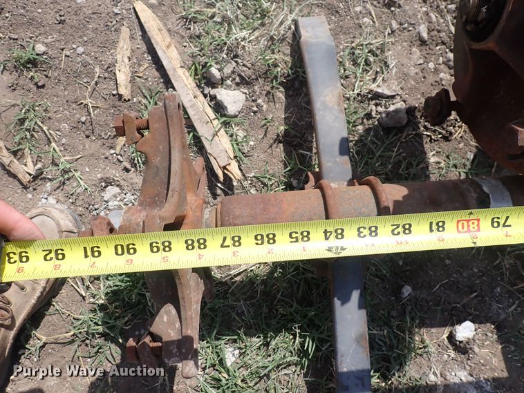 image for item DF5027 (6) trailer axles