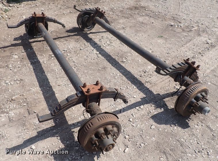 image for item DF5027 (6) trailer axles