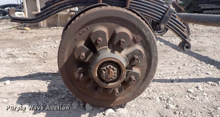 image for item DF5027 (6) trailer axles
