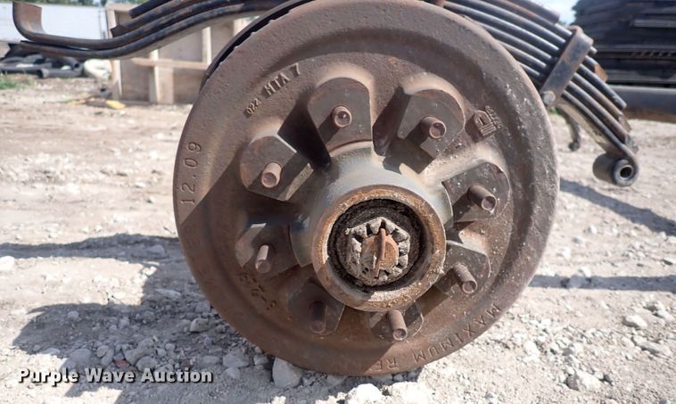 image for item DF5027 (6) trailer axles