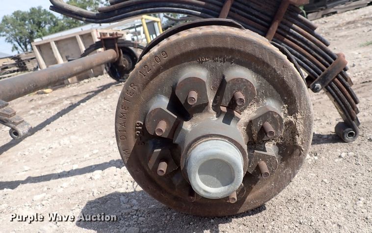 image for item DF5027 (6) trailer axles