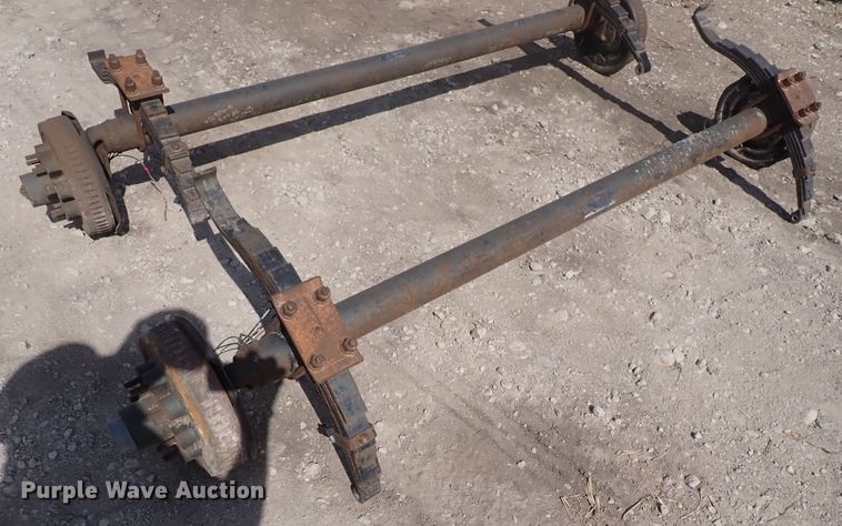 image for item DF5027 (6) trailer axles
