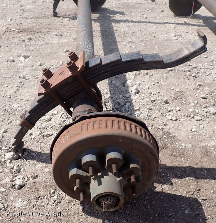 image for item DF5027 (6) trailer axles