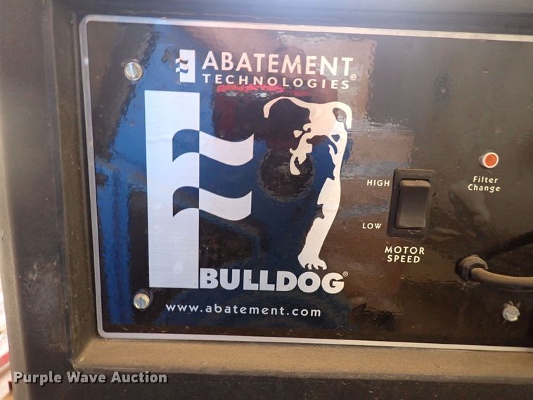 image for item DF5029 Bulldog  abatement air filtration system