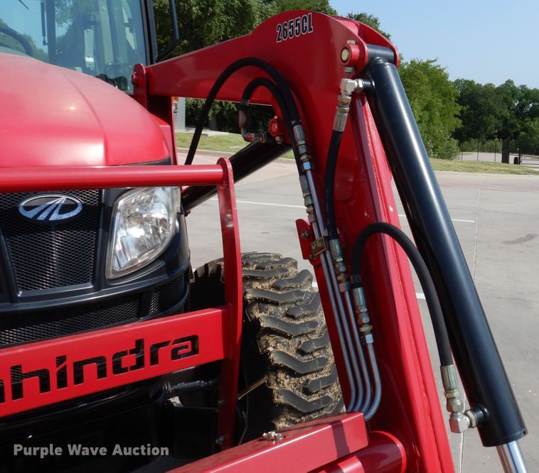 image for item DH8500 2021 Mahindra 2655 HST  MFWD tractor