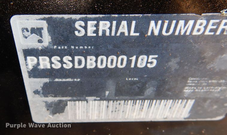 image for item DJ3855 Caterpillar  skid steer dozer blade