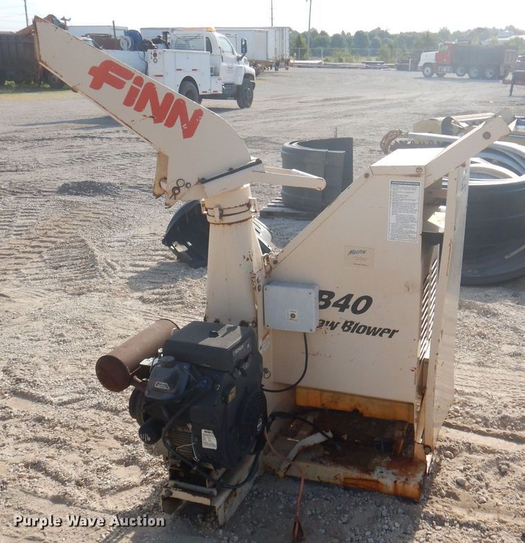 Finn B40 straw blower in Springdale, AR Item DJ3857 sold Purple Wave