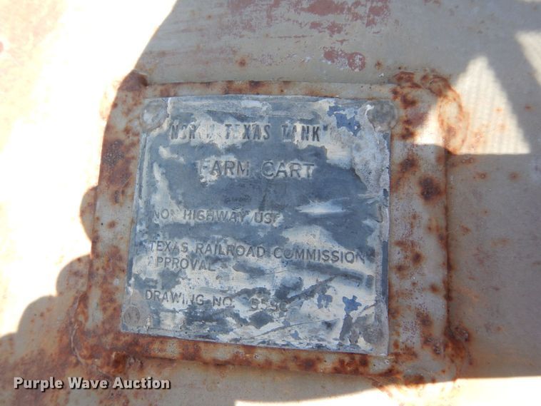 image for item DK0374 1955 North Texas Tank Co.  tank trailer