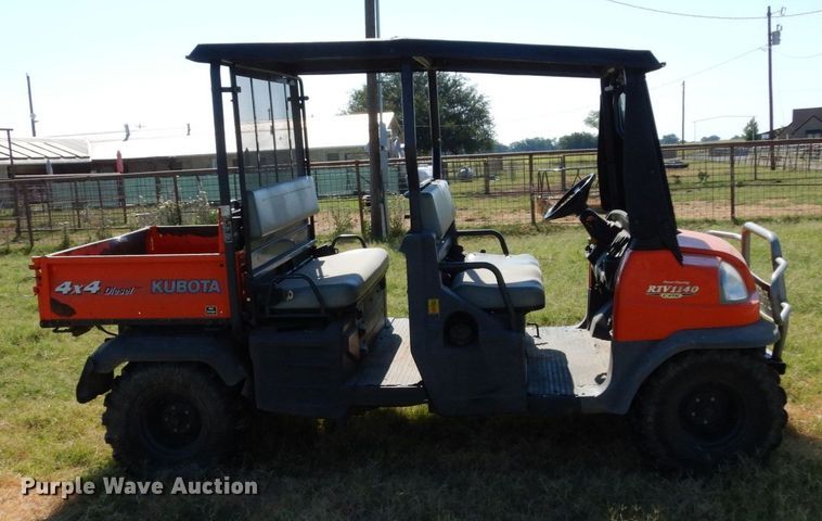 image for item DK0385 Kubota RTV1140 CPX  utility vehicle