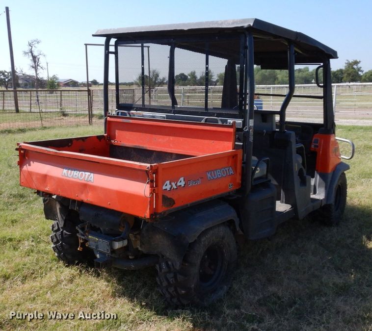 image for item DK0385 Kubota RTV1140 CPX  utility vehicle