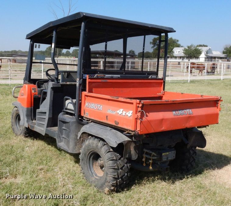 image for item DK0385 Kubota RTV1140 CPX  utility vehicle