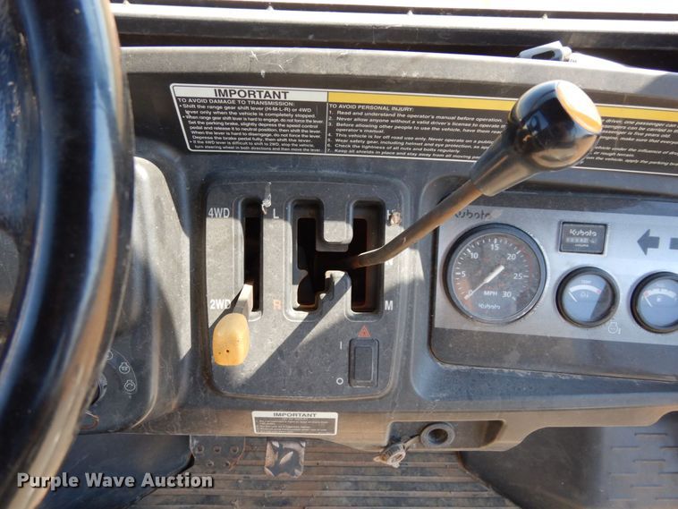 image for item DK0385 Kubota RTV1140 CPX  utility vehicle