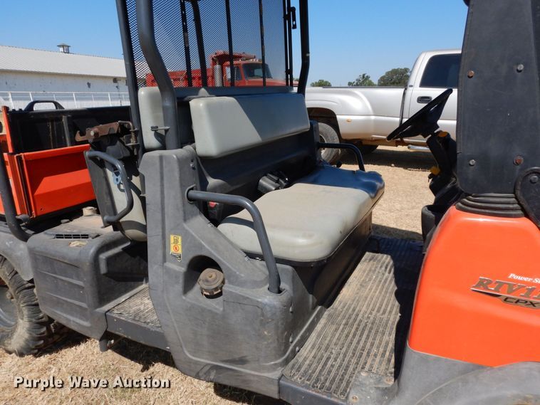 image for item DK0385 Kubota RTV1140 CPX  utility vehicle