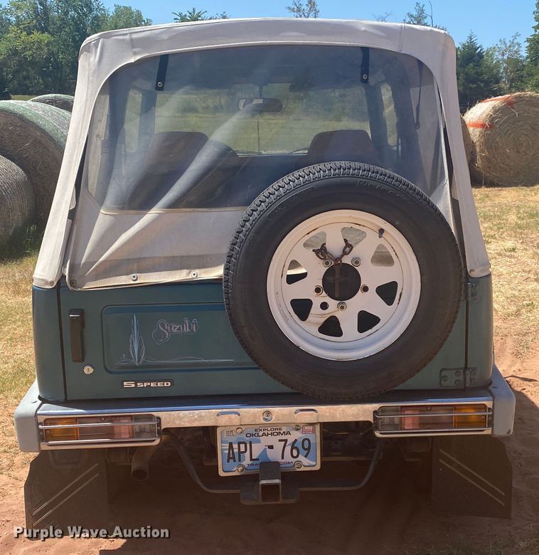 image for item DK6281 1988 Suzuki Samurai  SUV