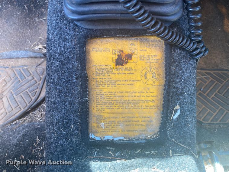 image for item DK6281 1988 Suzuki Samurai  SUV