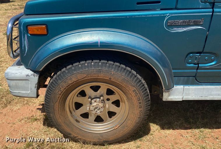 image for item DK6281 1988 Suzuki Samurai  SUV