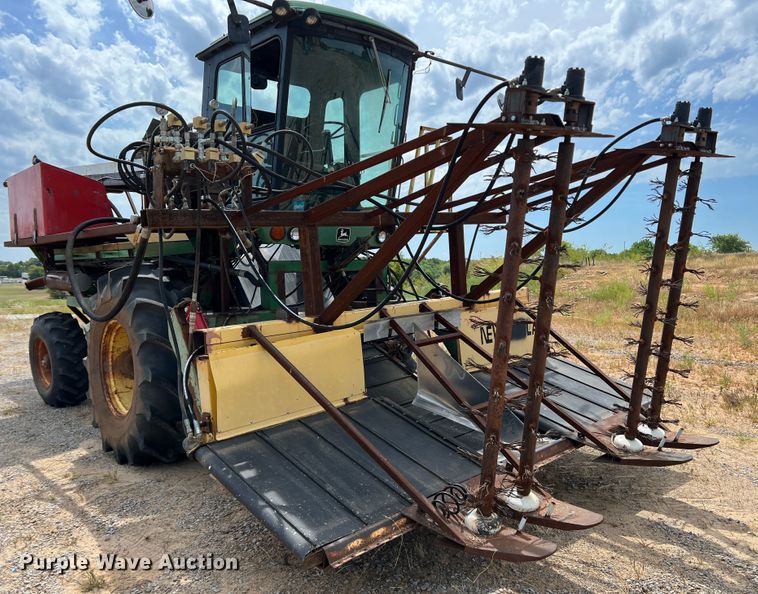 image for item DK6339 1986 John Deere 9950  hemp harvester