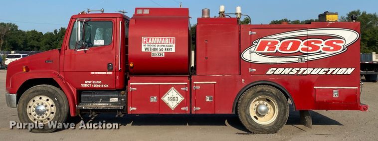 image for item DK6351 1995 Freightliner FL70  fuel truck