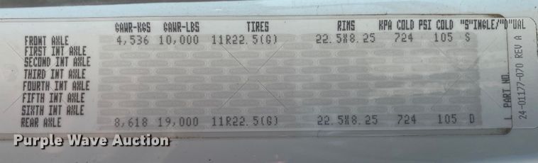 image for item DK6352 2006 Freightliner Business Class M2  flatbed truck