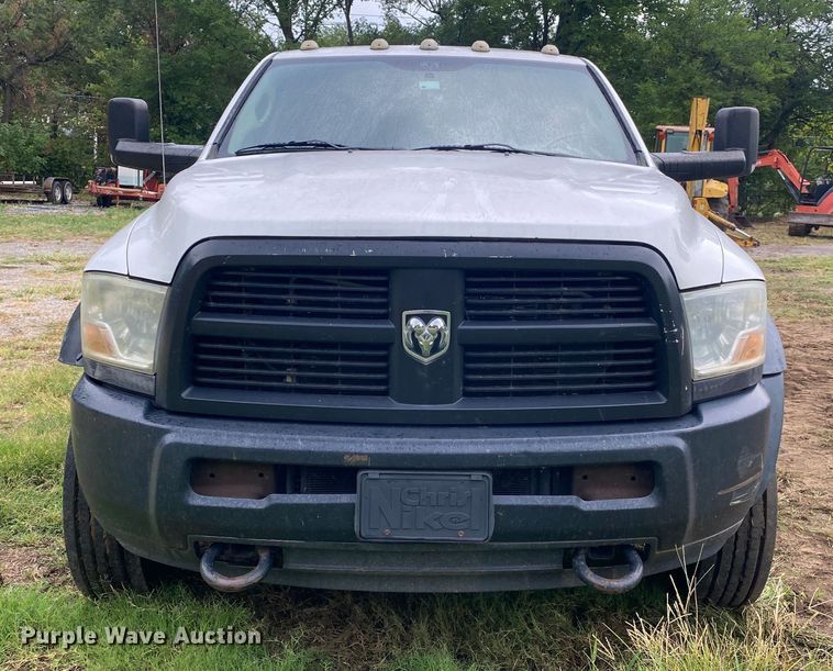 image for item DK6365 2012 Dodge Ram 4500HD  flatbed truck