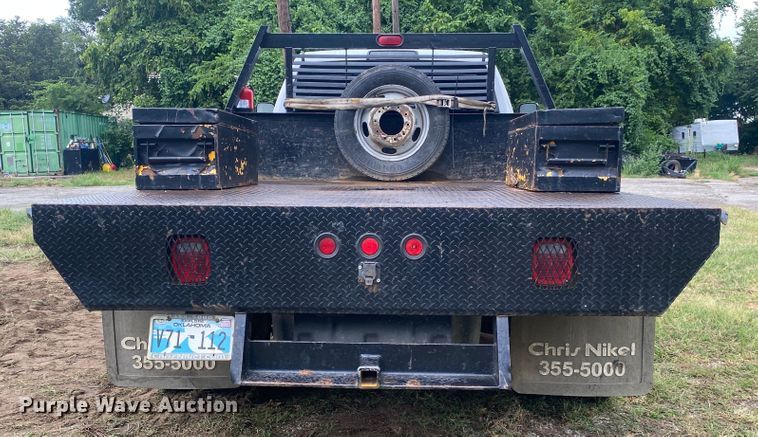 image for item DK6365 2012 Dodge Ram 4500HD  flatbed truck