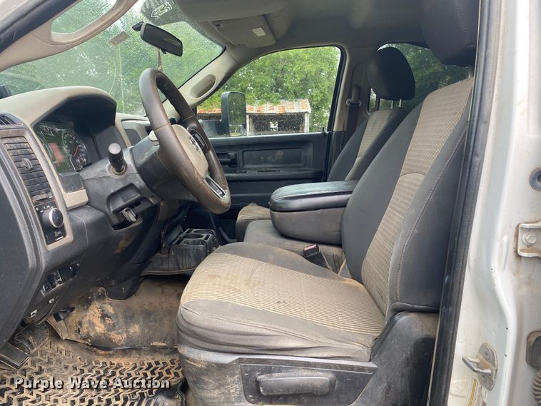 image for item DK6365 2012 Dodge Ram 4500HD  flatbed truck