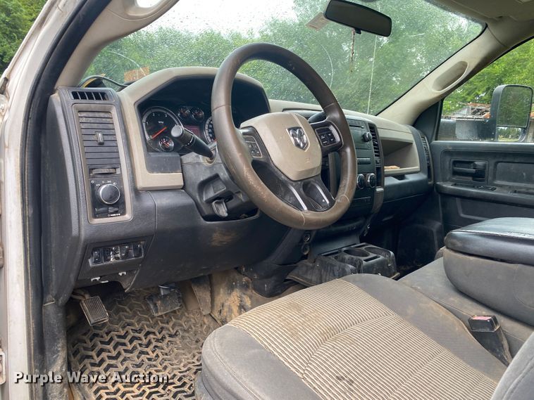 image for item DK6365 2012 Dodge Ram 4500HD  flatbed truck