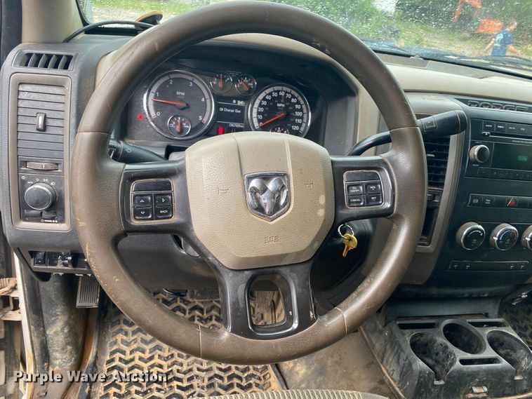 image for item DK6365 2012 Dodge Ram 4500HD  flatbed truck