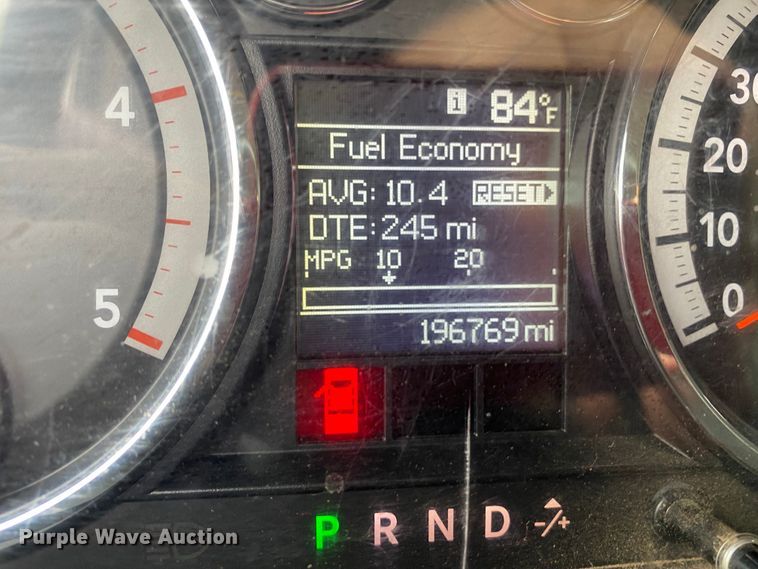 image for item DK6365 2012 Dodge Ram 4500HD  flatbed truck