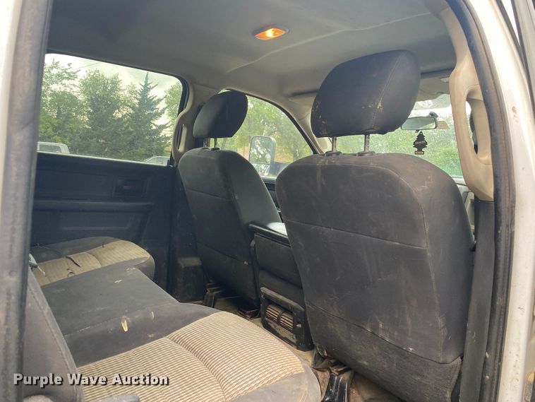 image for item DK6365 2012 Dodge Ram 4500HD  flatbed truck