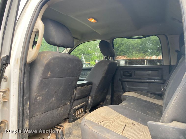 image for item DK6365 2012 Dodge Ram 4500HD  flatbed truck