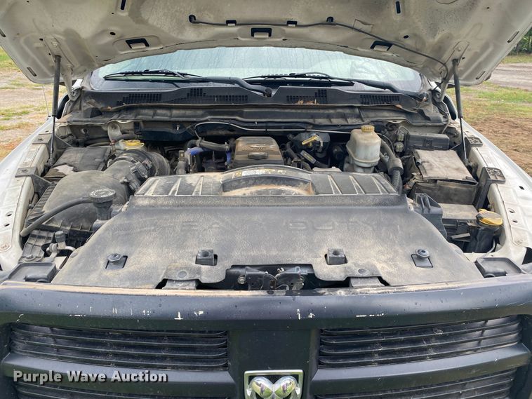 image for item DK6365 2012 Dodge Ram 4500HD  flatbed truck