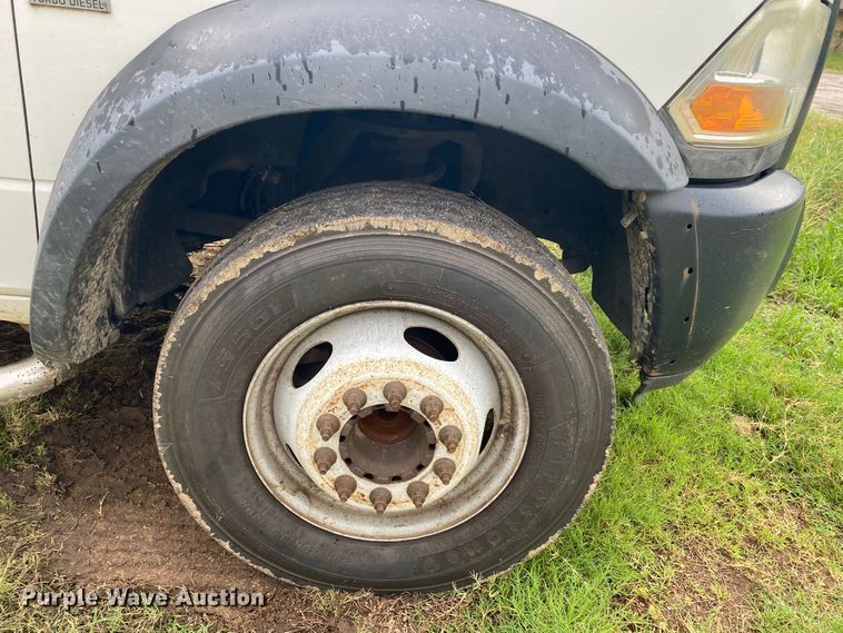 image for item DK6365 2012 Dodge Ram 4500HD  flatbed truck