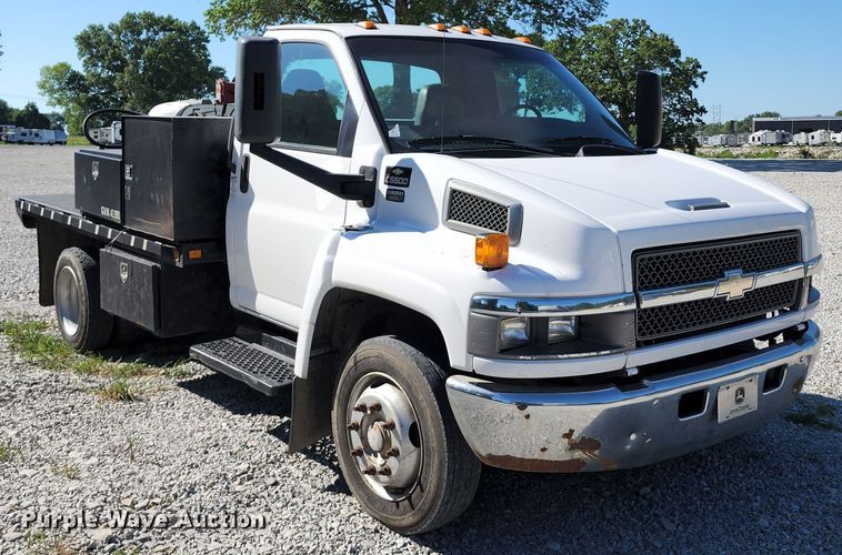image for item DL6658 2008 Chevrolet C5500  flatbed truck