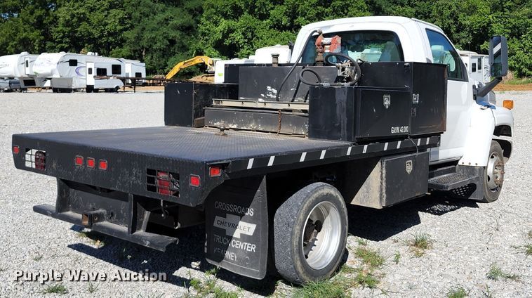 image for item DL6658 2008 Chevrolet C5500  flatbed truck