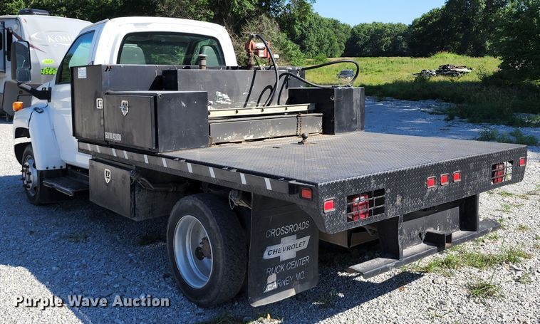 image for item DL6658 2008 Chevrolet C5500  flatbed truck